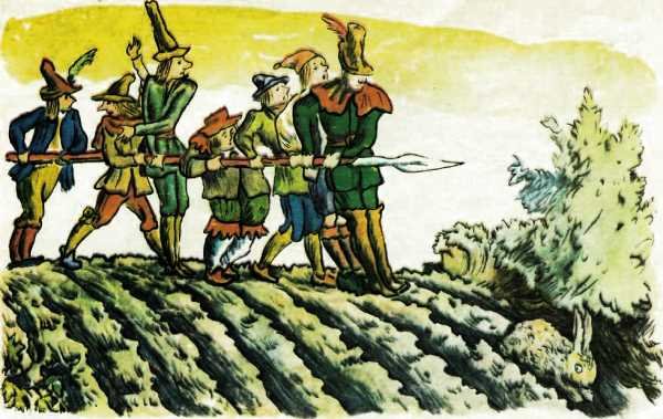 Семеро храбрецов братья Гримм