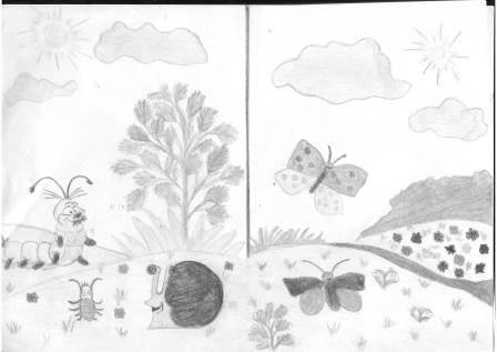 Иллюстрация к сказке честное гусеничное (49 фото)