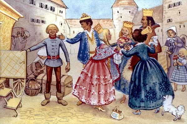 Король Лягушонок братья Гримм