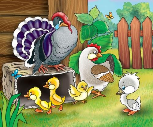 Птичий двор Гадкий утенок