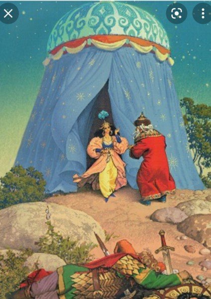 Шамаханская царица сказка Пушкина