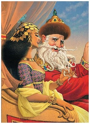 Шамаханская царица сказка Пушкина