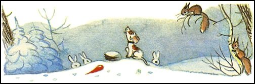 Герои сказки Сутеева елка