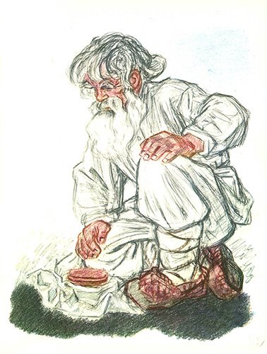 Юшка иллюстрации к рассказу