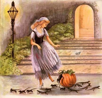 Золушка Шарль Перро иллюстрации