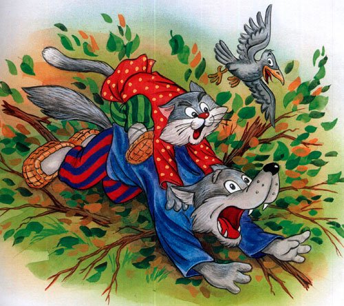 Сказка,, лиса и котафей ивановъич"