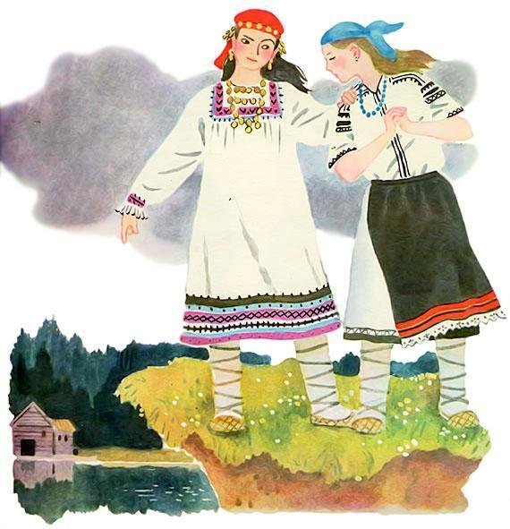 Мордовская народная сказка «Дуболго Пичай»