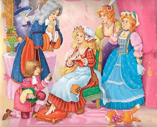 Ш Перро Золушка иллюстрации