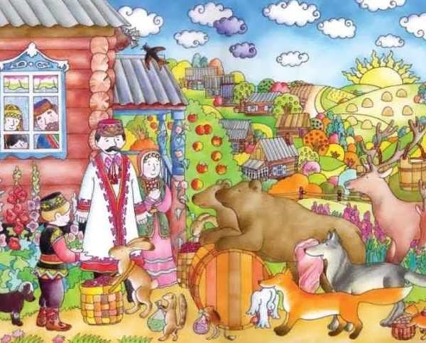 Башкирская народная сказка щедрый заяц