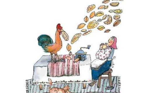 Петушок золотой гребешок и жерновцы