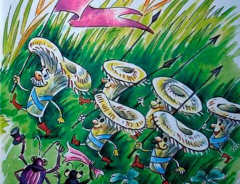 Сказка война грибов даль