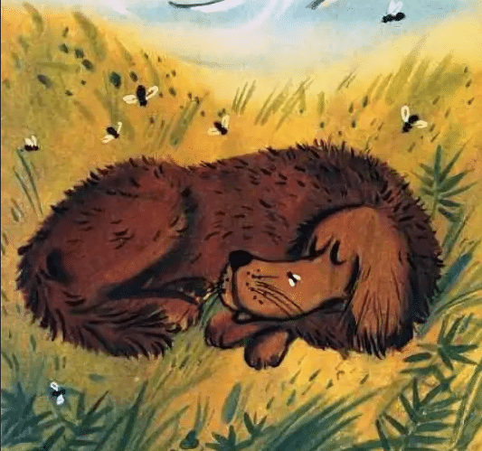 Иллюстрации к сказке как собака друга искала