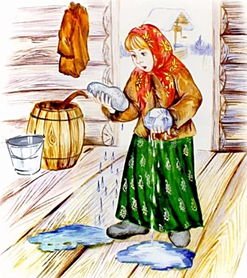 Мороз Иванович рукодельница и Ленивица