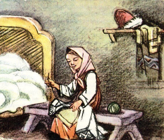 Мороз Иванович рукодельница и Ленивица