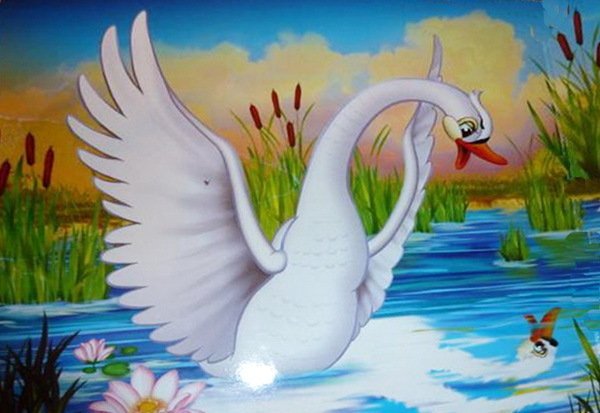 Андерсен Гадкий утенок стал лебедем