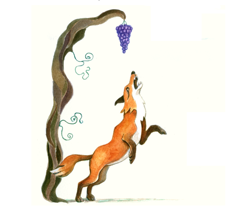 Лиса и виноград