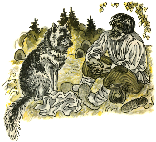 Сказка про волка Евстифейку