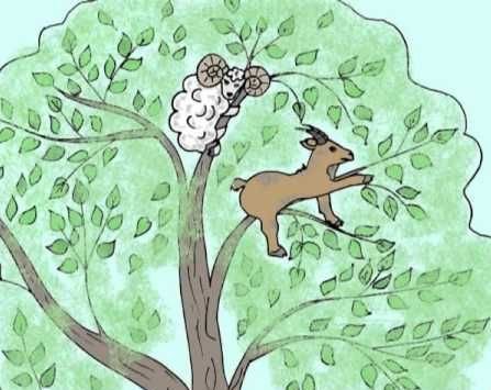 Храбрый баран сказка