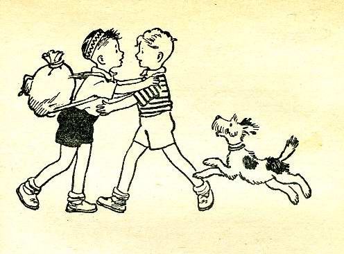 Дружок Носова раскраска