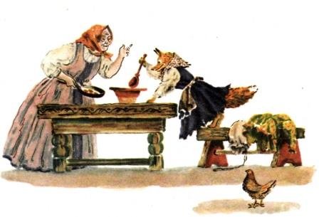 Лиса и лапоть