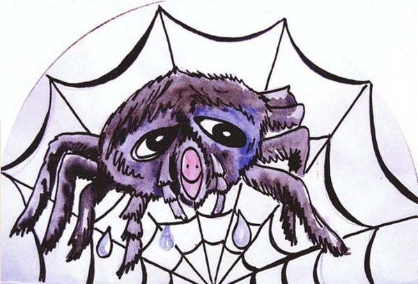 Мафин и паук. Сказка Мафин и паук. Энни Хогард Мафин и паук. Мафин и паук иллюстрации.