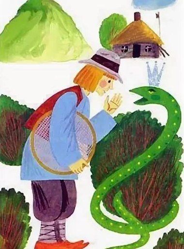 Благородная змея польская народная сказка