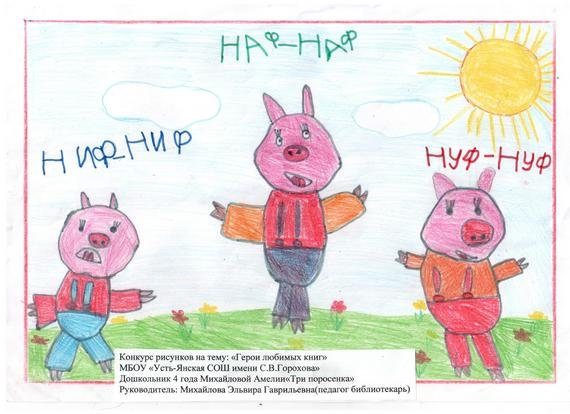 Волк из сказки три поросенка раскраска