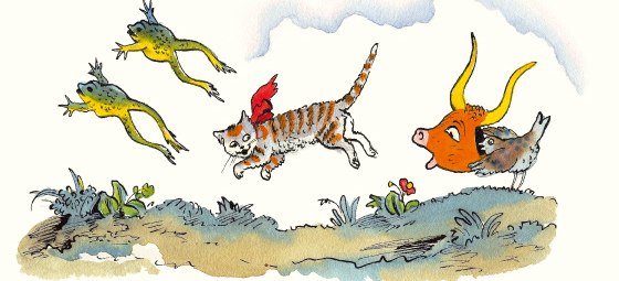 Иллюстрация к сказке путаница чуковский (49 фото)