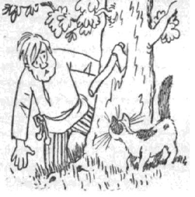 Котик — золотой лобик - белорусская народная сказка