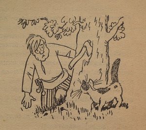 Оранжевый кот арт