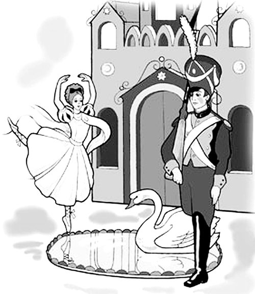 Рисунок к сказке Андерсена стойкий оловянный солдатик