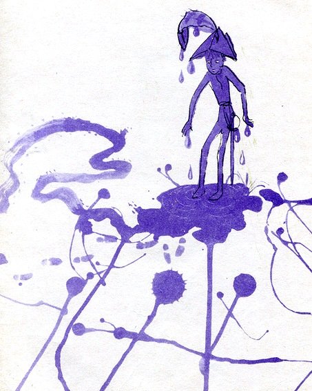 Бибигон и пчела иллюстрация