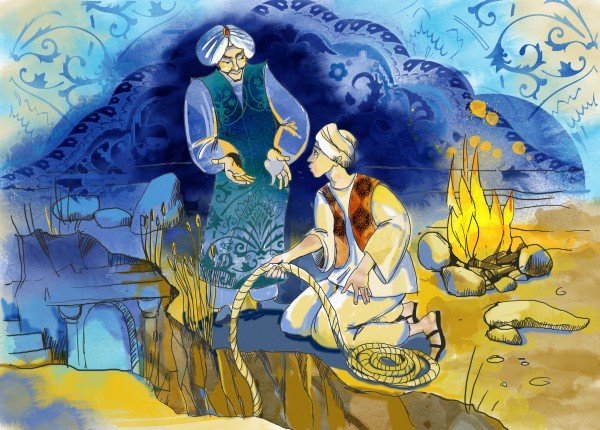 Алладин и Волшебная лампа арабская сказка