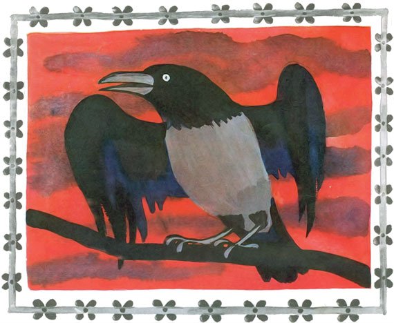 Ворон из сказки