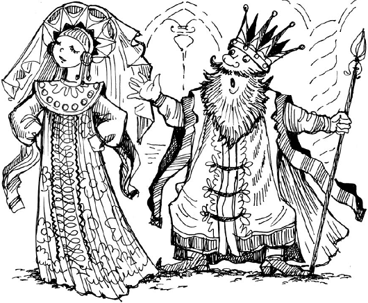 Три царства - медное, серебряное, золотое