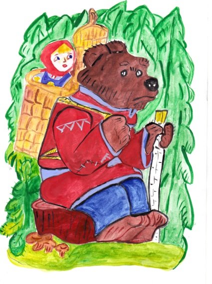 Маша из сказки Маша и медведь