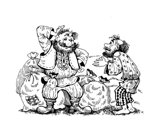 Армянская сказка Богач и бедняк