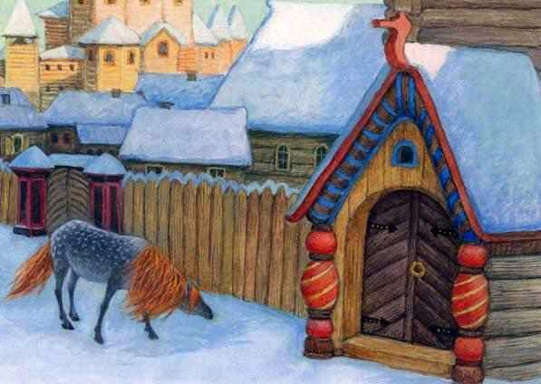 К. Д. Ушинского «слепая лошадь».