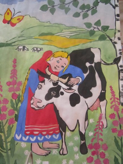 Крошечка Хаврошечка иллюстрации для детей