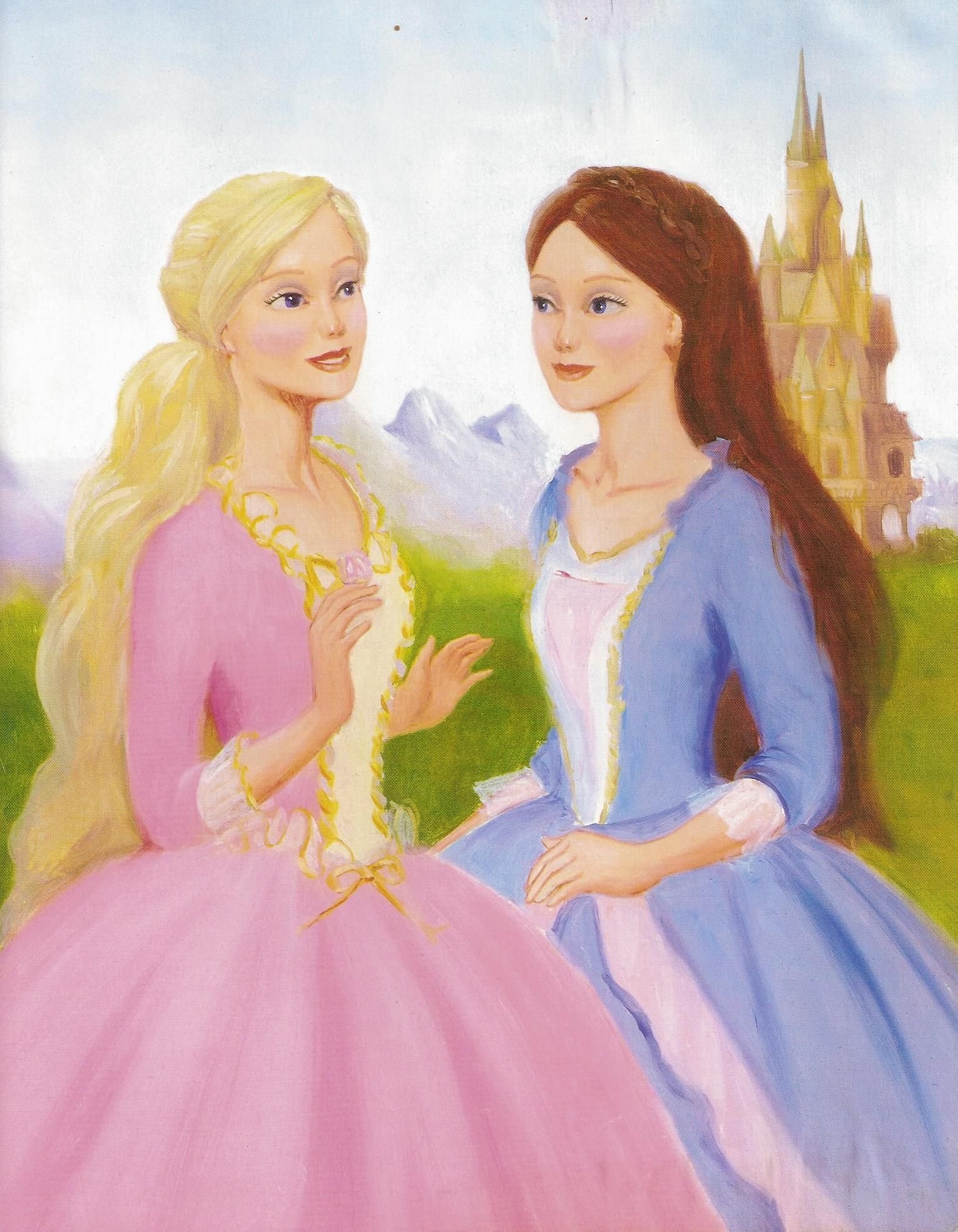 Барби принцесса и нищенка