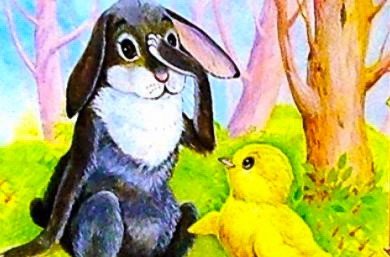 Иллюстрация к сказке жалобы зайки