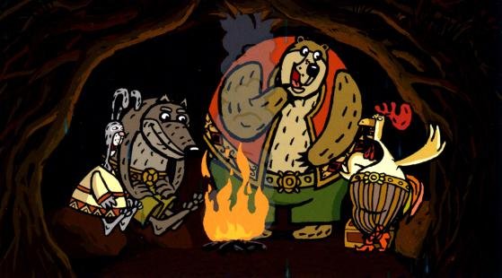 Сказка лиса сирота