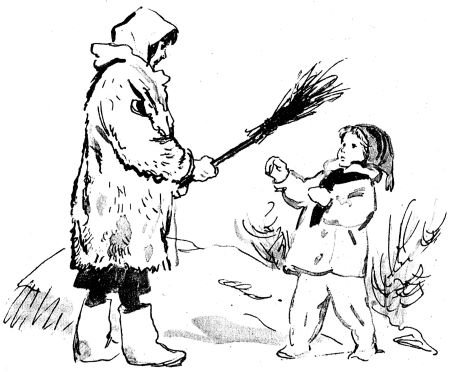 Верейская белая шубка иллюстрации