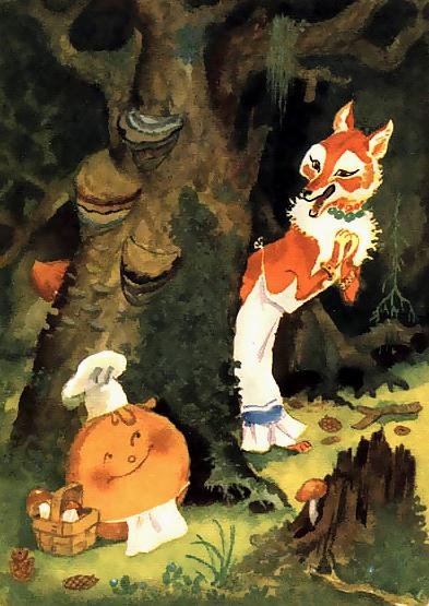 Елисеев Колобок иллюстрации