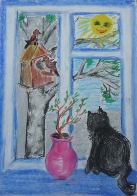 Василий Белов скворцы иллюстрации