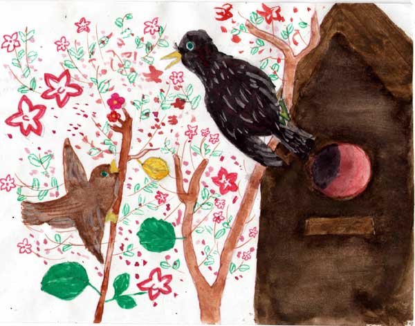 Скворцы сказка