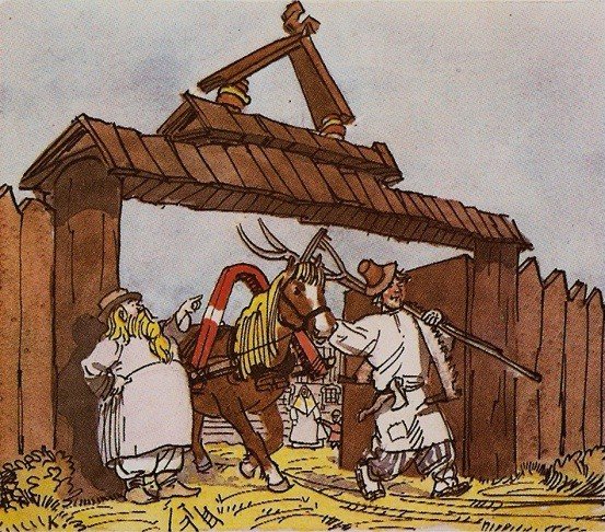 Умный работник иллюстрации