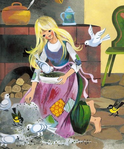 Иллюстрации к сказке Золушка