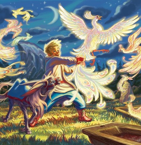 Конек горбунок Жар птица