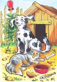 Борис Житков кошка